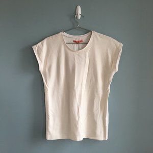 NWT Sinclaire 10 White Alla Top Size L